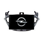 Opel Corsa E - Araç Multimedya Ekran - 4GB 64GB - S - Piano Black - 2014 - 2019 - 9 Inch - MYWAY - RED