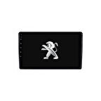 Peugeot 2008 - Araç Multimedya Ekran - 4GB 64GB - S - Black - 2019 - 2021 - 9 Inch - MYWAY - RED