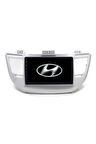Hyundai Tucson - Araç Multimedya Ekran - 2GB 32GB - S - Silver - 2015 - 2017 - 9 Inch - HIGH SOUND -