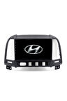Hyundai Santa Fe - Araç Multimedya Ekran - 2GB 32GB - S - Black - 2006 - 2011 - 9 Inch - HIGH SOUND