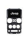 Jeep Wrangler - Araç Multimedya Ekran - 2GB 32GB - S - Black - 2007 - 2010 - 9 Inch - HIGH SOUND - V