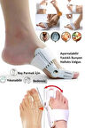 Mucit Home  Atel Ayak Parmak Başparmak Düzeltici Kemik Çıkığı Düzleştirici Taraklı Ayaklar Için Aparat 2'li