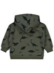 Civil Boys Dinazor Empirme 2-5 Yaş Sweatshirt - Haki 3-4 Yaş