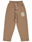 Civil Boys Armalı Süs Bağcıklı 6-9 Yaş Pantolon - Kahverengi7-8 Yaş