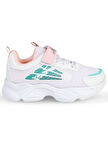 Civil Sport Kız Çocuk Spor Ayakkabı 26-30 Numara Beyaz-Pembe