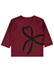 Civil Baby Kız Bebek Sweatshirt 6-18 Ay Koyu Bordo