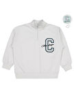 Civil Boys C Chıcago Baskılı-Nakışlı 6-9 Yaş Sweatshirt - Gri 8-9 Yaş