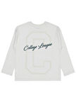 Civil Boys College Baskılı 6-9 Yaş Sweatshirt - Gri7-8 Yaş