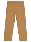 Civil Boys Beli Lastikli Chinno 10-13 Yaş Pantolon - Kahverengi 11-12 Yaş