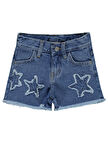Civil Girls Kız Çocuk Şort 2-5 Yaş Mavi