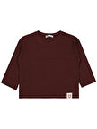 Civil Boys Jakar Petek  2-5 Yaş Sweatshirt - Bordo 3-4 Yaş