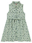 Varol Kız Çocuk Elbise 6-9 Yaş Mint