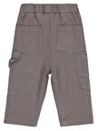 Civil Baby Alfonso Carpenter 6-18 Ay Pantolon - Gri 9-12 Ay