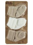 Civil Baby Ekru-Kahve Asetat 0-24 Ay Çorap Setleri - Standart