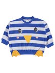 Civil Baby Mobil Aksesuarlı 3-18 Ay Sweatshirt - Mavi