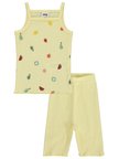 Civil Baby Meyveler Empirme Askılı 6-18 Ay Takım - Sarı