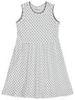 Civil Girls Puantiyeli 6-9 Yaş Elbise - Ekru