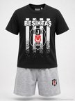 Civil Boys Beşiktaş Çizgili 3-13 Yaş Takım - Siyah