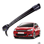 Mega Oto Market RBW Otomobil Sileceği Muz Silecek Takımı 70/60 cm 28/24 inch Citroen C4 - Ford C-Max - Peugeot 307 ile uyumlu