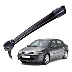 Mega Oto Market RBW Otomobil Sileceği Muz Silecek Takımı 24/18 inch 60/45 cm Renault Megane 2 Cabrio Sedan ile uyumlu