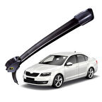 Mega Oto Market RBW Otomobil Sileceği Muz Silecek Takımı 24/19 inch 60/48 cm Audi A3 - Skoda Octavia 2 - Volkswagen Caddy 3 - Jetta 3 ile uyumlu