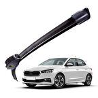 Mega Oto Market RBW Otomobil Sileceği Muz Silecek Takımı 60/40 cm 24/16 inch Audi A1 - Seat Toledo - Skoda Fabia ile uyumlu