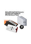 Manyetik Kredi Kartı Koruyucu Temassız Engelleyici Rfid Alüminyum N11.3036