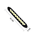 Mega Oto Market Zigzag Şerit Gündüz Ledi Farı Su Geçirmez Beyaz Işık