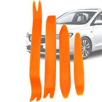 Mega Oto Market 4 Parça Turuncu Taşınabilir Trim Sökme Aparatı 