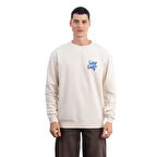 Goat Oversize Ekru Sweatshirt