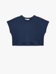 Slim Fit Bisiklet Yaka Kolsuz Basic Tişört