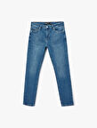 Pamuklu Normal Bel Slim Fit Jean Pantolon - Brad Jean