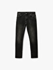 Normal Bel Pamuklu Slim Fit Jean Pantolon - Brad Jean