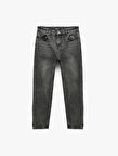 Regular Fit Pamuklu Normal Bel Tapered Jean Pantolon