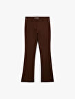 Regular Fit İspanyol Paça Kumaş Pantolon