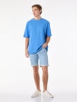 Normal Bel Pamuklu Bermuda Slim Fit Jean Şort