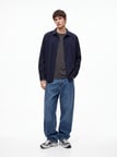 Regular Fit Reglan Kollu Basic Gri Sweatshırt