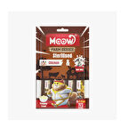 Moow Tavuklu Keçi Sütlü 12gr x 6 Adet Sterilised Kedi Krema Ödülü