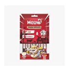 Moow Ciğerli&Kızılcıklı Keçi Sütlü 12gr x 6 Adet Kedi Krema Ödülü