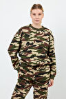 Kamuflaj Sweatshirt Takım