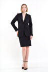 Siyah Ceket Etek Takım