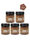 Nutty More %33 Fındık Parçacıklı Kakaolu Fındık Ezmesi 200 gr x 5 Adet