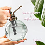 Perotti 15729 Gri 350ml Cam Yağlık Yağdanlık ve Sulama Spreyi Koku Spreyi Şişesi