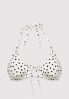 Puantiye Desenli Ekru Bikini Üstü 1914095-70053