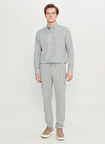 Altınyıldız Classics Bağlamalı Bel Normal Paça Jogger Gri Erkek Pantolon ACE001261525_GRI