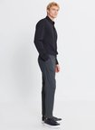 Altınyıldız Classics Bağlamalı Bel Normal Paça Slim Fit Antrasit Erkek Pantolon ACE001252701_ATR