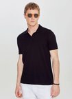 Altınyıldız Classics Polo Yaka Standart Siyah Erkek Kazak ACE044262143_SYH