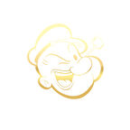 Temel Reis Araba Sticker 17x17 Cm Gold