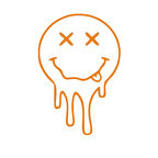 Eriyen Surat Araba Stickeri 17x17 Cm Turuncu