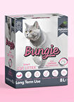 BUNGİE AKILLI KEDİ KUMU AKTİF KARBONLU HIZLI TOPAKLANAN TOZSUZ ULTRA HAFİF 8 LT